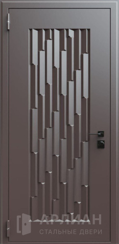 Фото №2 «Стальная дверь для дома с отделкой снаружи №779»