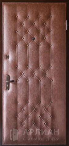 Фото «Уличная входная дверь с отделкой винилискожа №4»